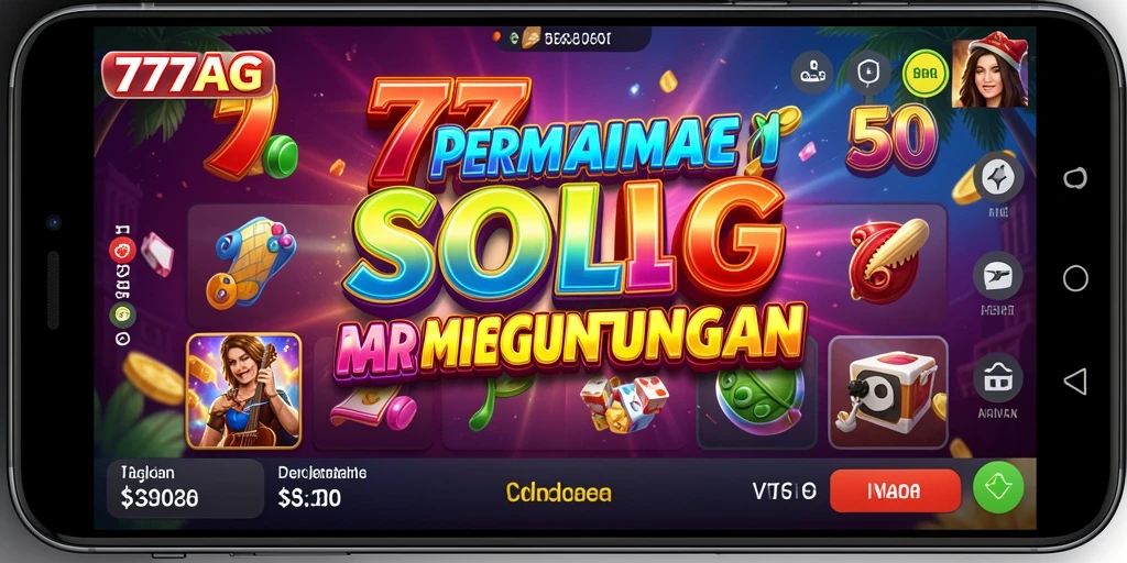 Tampilan gameplay Slot yang mengasyikkan di 777AG.