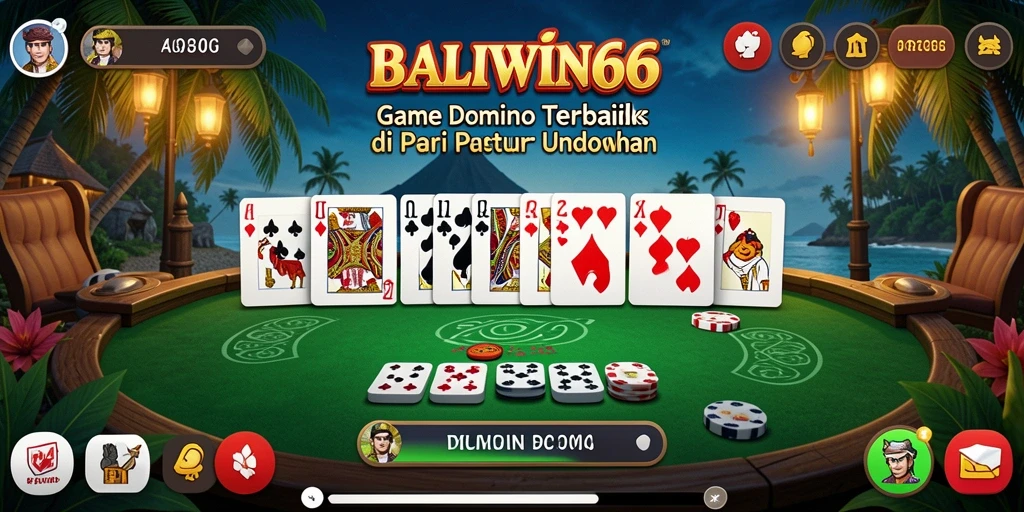 Tampilan gameplay seru BALIWIN66 dengan pemain yang berinteraksi.
