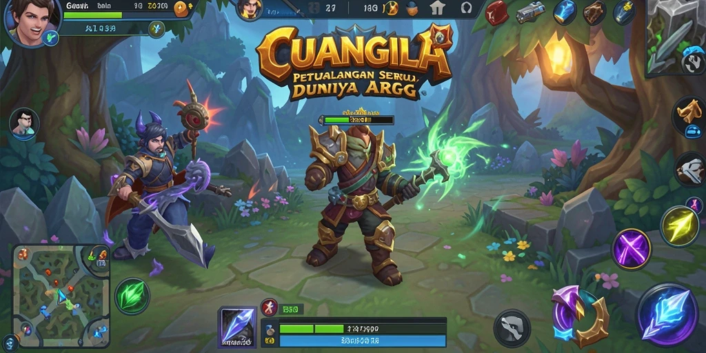 Tampilan gameplay menarik dari CUANGILA di dunia ARPG.