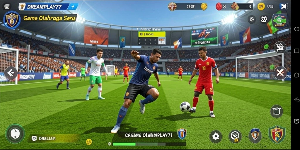Screenshot menampilkan gameplay seru dalam DREAMPLAY77 dengan grafis menawan.