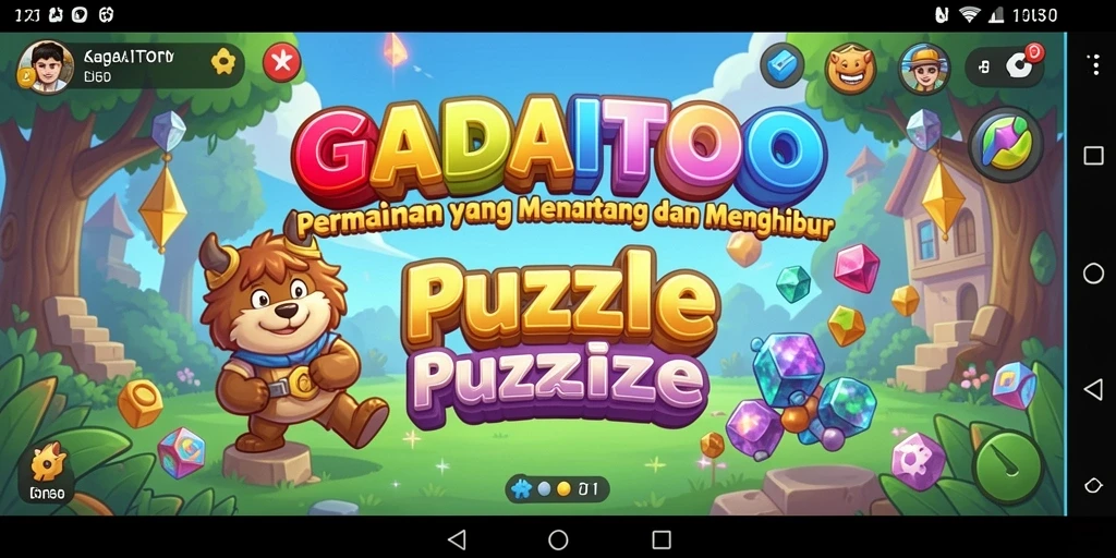 Tampilan menarik dari gameplay GADAITOTO yang menantang.