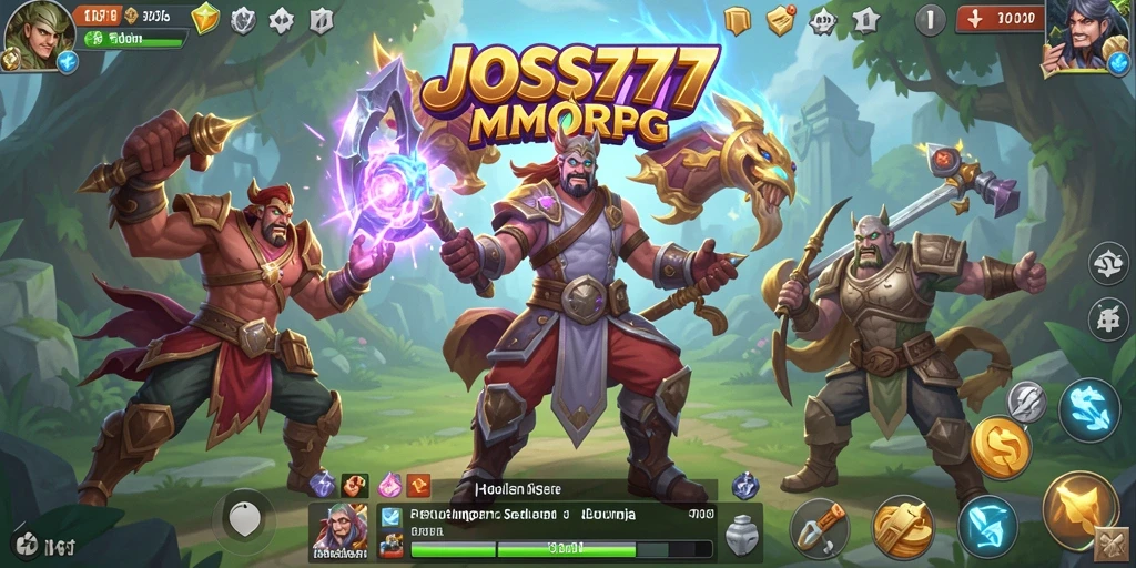 Tampilan gameplay JOSS777 yang mendebarkan dan penuh aksi.