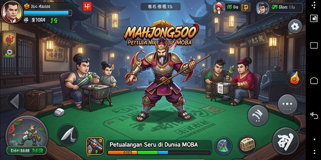 Gameplay menarik dan karakter unik di MAHJONG500.