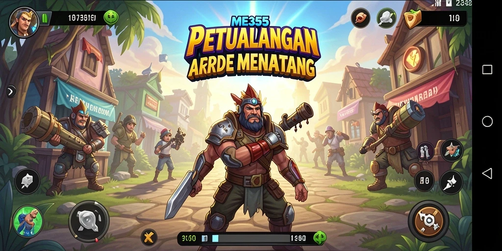 Gameplay seru ME355 dengan karakter dan level yang menarik.