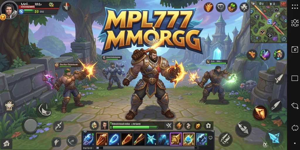 Tampilan gameplay seru dalam <strong>MPL777</strong> dengan aksi pertempuran yang mendebarkan.